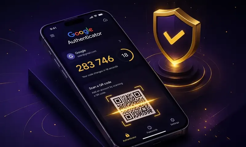 Roobet 兩步驗證 2FA 安全保護 - Google Authenticator 設定示意圖